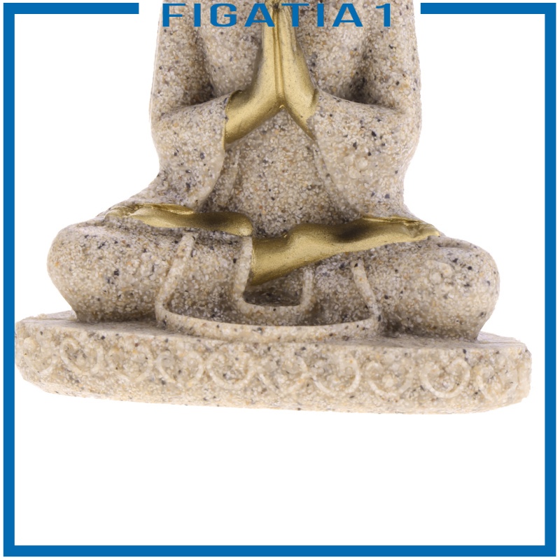 Tượng phật ngồi trên đá cát