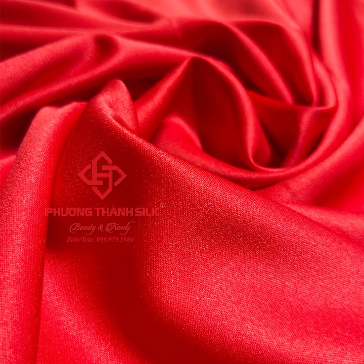 Vải Phi Nhật PHƯƠNG THÀNH SILK Mềm Mại,Dày Dặn,Có độ rủ Chuyên may Váy Cưới,Đầm Thiết Kế,Đầm Dạ Hội, May Áo Dài,Đầm Body