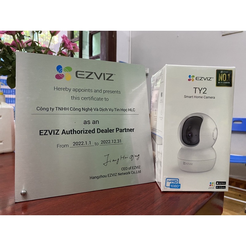 Camera IP WIFI trong nhà 2MP 4MP xoay 360, EZVIZ TY2/H6C SMART HOME 1080P, chính hãng, bảo hành 24 tháng