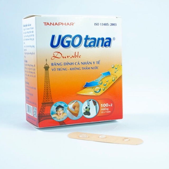 Băng y tế cá nhân UGO tana - 102 miếng