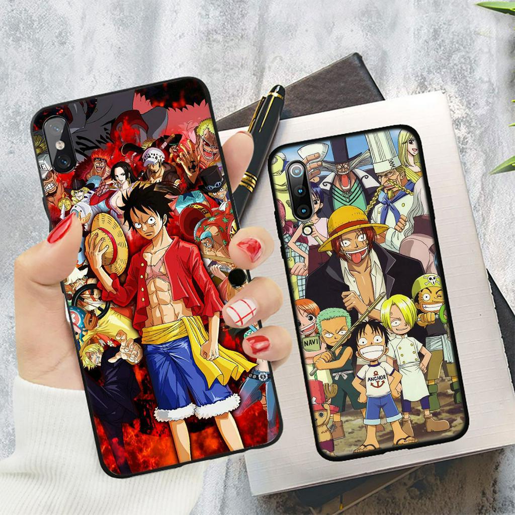 Ốp Điện Thoại Họa Tiết Hoạt Hình one piece ti11 Dễ Thương Cho xiaomi mi note 10 max 3 mix 2s a1 a2 a3 lite pro 5x 6x pocophone f1