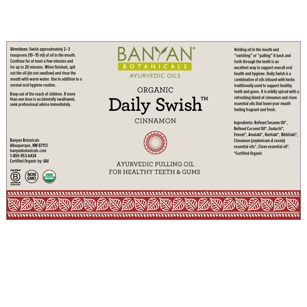 Dầu Súc Miệng Daily Swish  Hữu Cơ