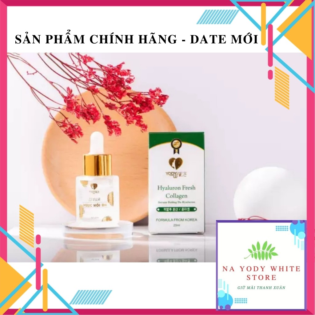 Serum phục hồi da Yody White Phương Anh giữ ẩm giúp da căng mịn, săn chắc.