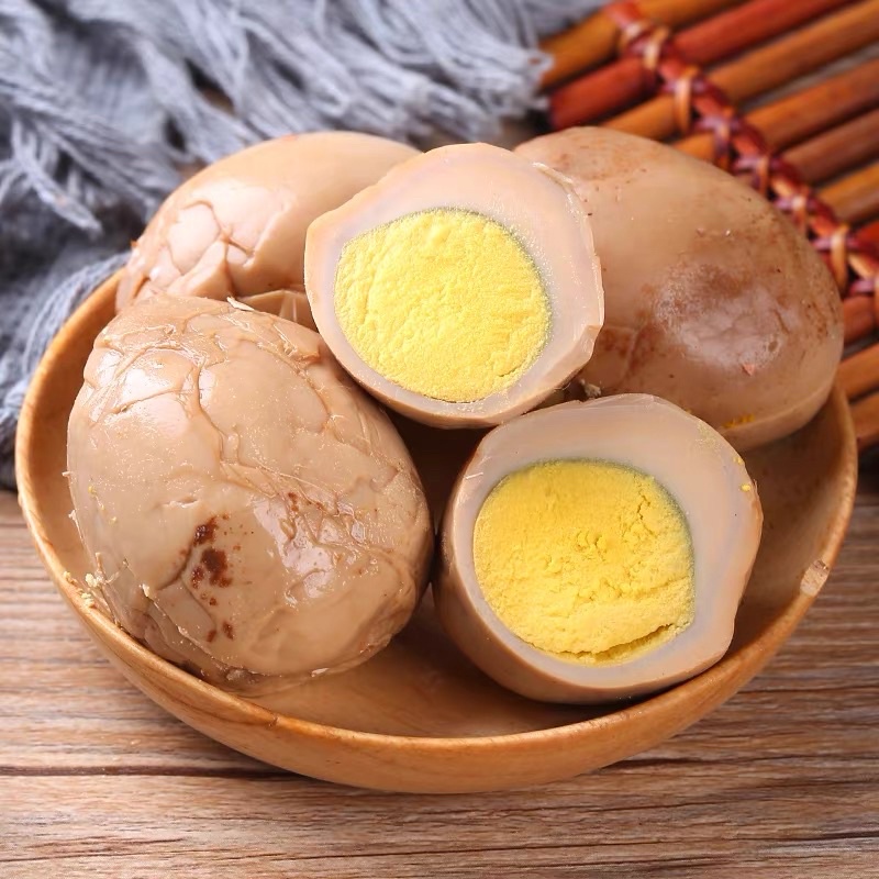 Trứng gà muối xì dầu ngon hấp dẫn !