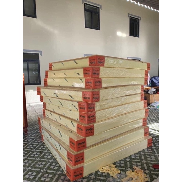 Nệm cao su. non thắng lợi đây đủ kích thước từ 1m đến2m2 miễn phí giao hàng sai gòn )