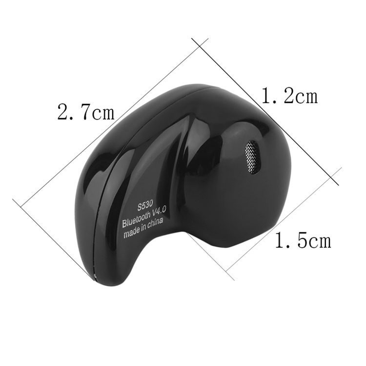 Combo 2 Tai nghe Bluetooth S530 Headset V4.1 màu đen