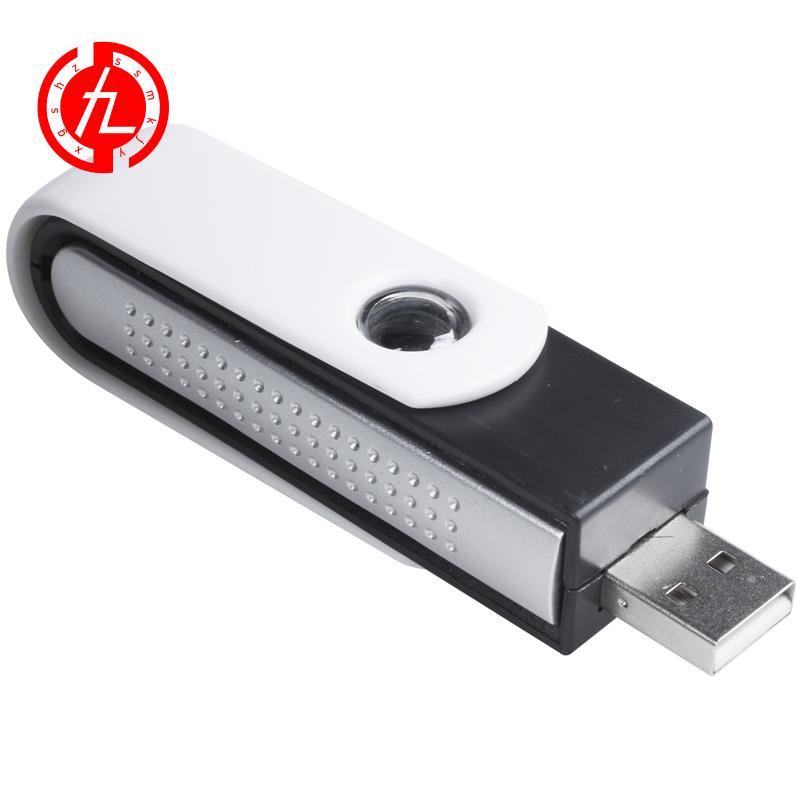 Máy Lọc Không Khí Ion Âm Usb Màu Trắng + Đen