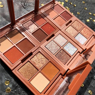 Bảng phấn trang điểm mắt GUICAMI 4 màu sắc thời trang chống thấm nước