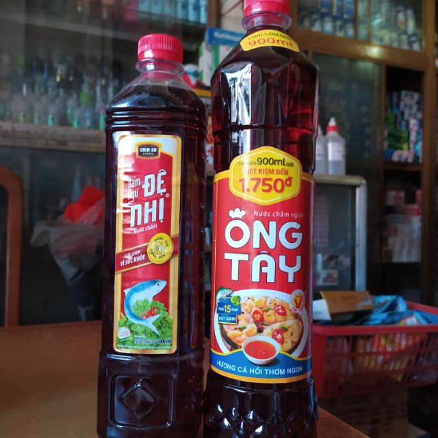 NƯỚC CHẤM NAM NGƯ ĐỆ NHỊ 800ML VÀ NƯỚC CHẤM ONG TÂY 900ML