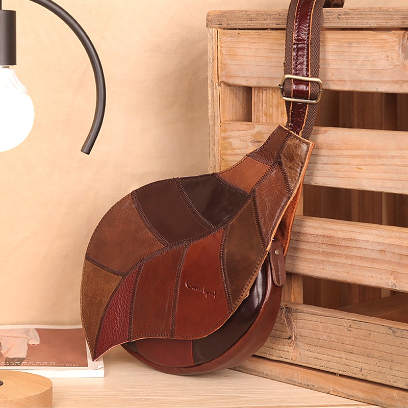 Túi đeo chéo COBBLER LEGEND từ da phong cách retro thời trang dành cho nữ