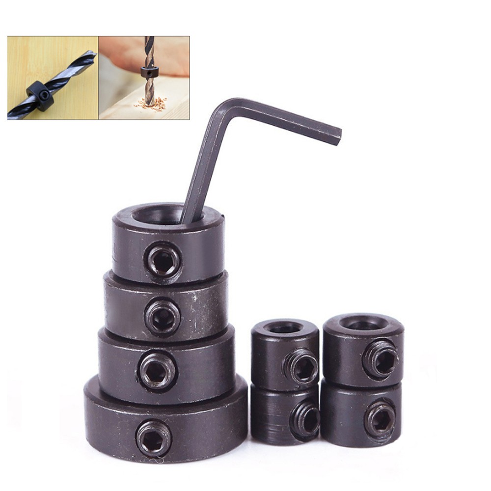 Set 8 dụng cụ định vị lỗ khoan gỗ 3-16mm