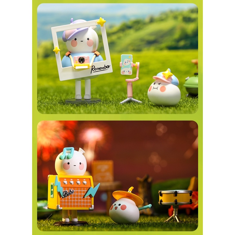 BOBO&Co Go Hộp Đựng Búp Bê Popmart Dễ Thương Dùng Đi Cắm Trại