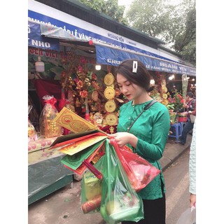 Bộ áo bà bà đi lễ chùa