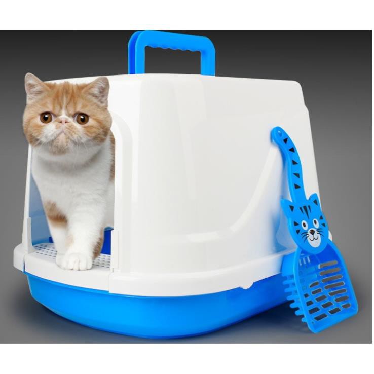 [RẺ VÔ ĐỊCH] nhà vệ sinh cho mèo size lớn