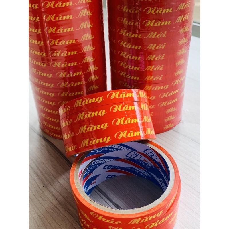 Băng keo dán chúc mừng năm mới