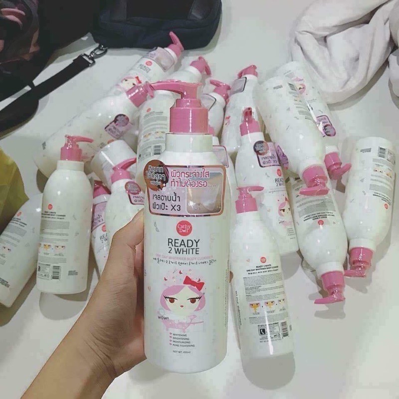 Sữa tắm trắng da mềm mịn READY 2 WHITE MẪU MỚI