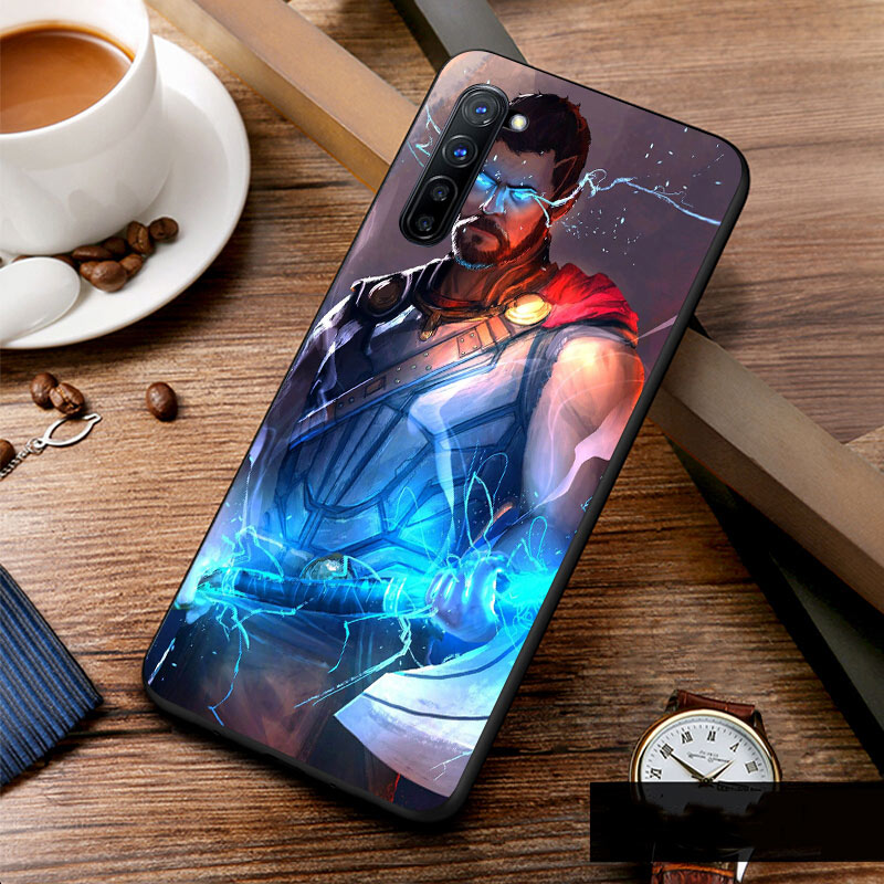 Ốp Lưng Silicone Mềm In Hình Nhân Vật Thor Cá Tính Cho Oppo Reno Z 2 2f 2z 10x Ace 3 4 Pro 4g