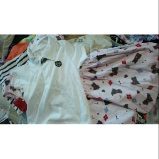 Áo bé cotton màu trắng(tuyet)