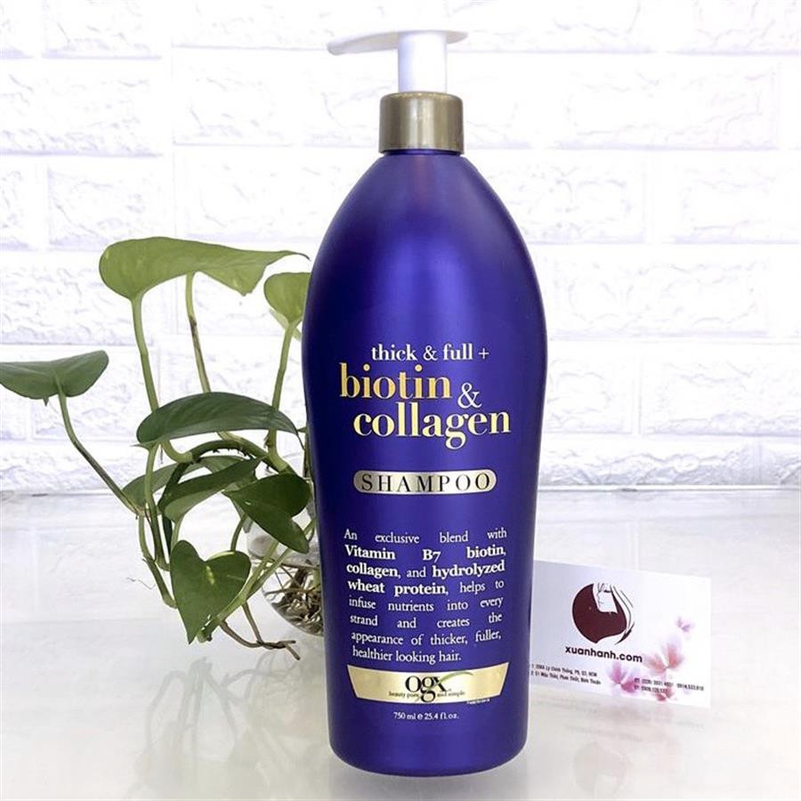 Dầu gội Biotin & Collagen Conditioner giảm tóc gãy rụng, tăng cường mọc tóc