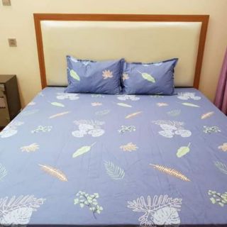 Ga (drap) chống thấm cao cấp cotton Goodmama (tặng 2 áo gối)