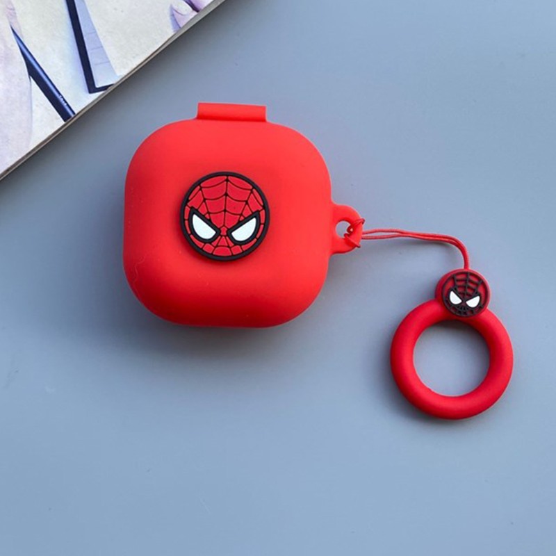 Ốp bảo vệ hộp đựng tai nghe silicon thiết kế hoạt hình cho Galaxy-Buds Live