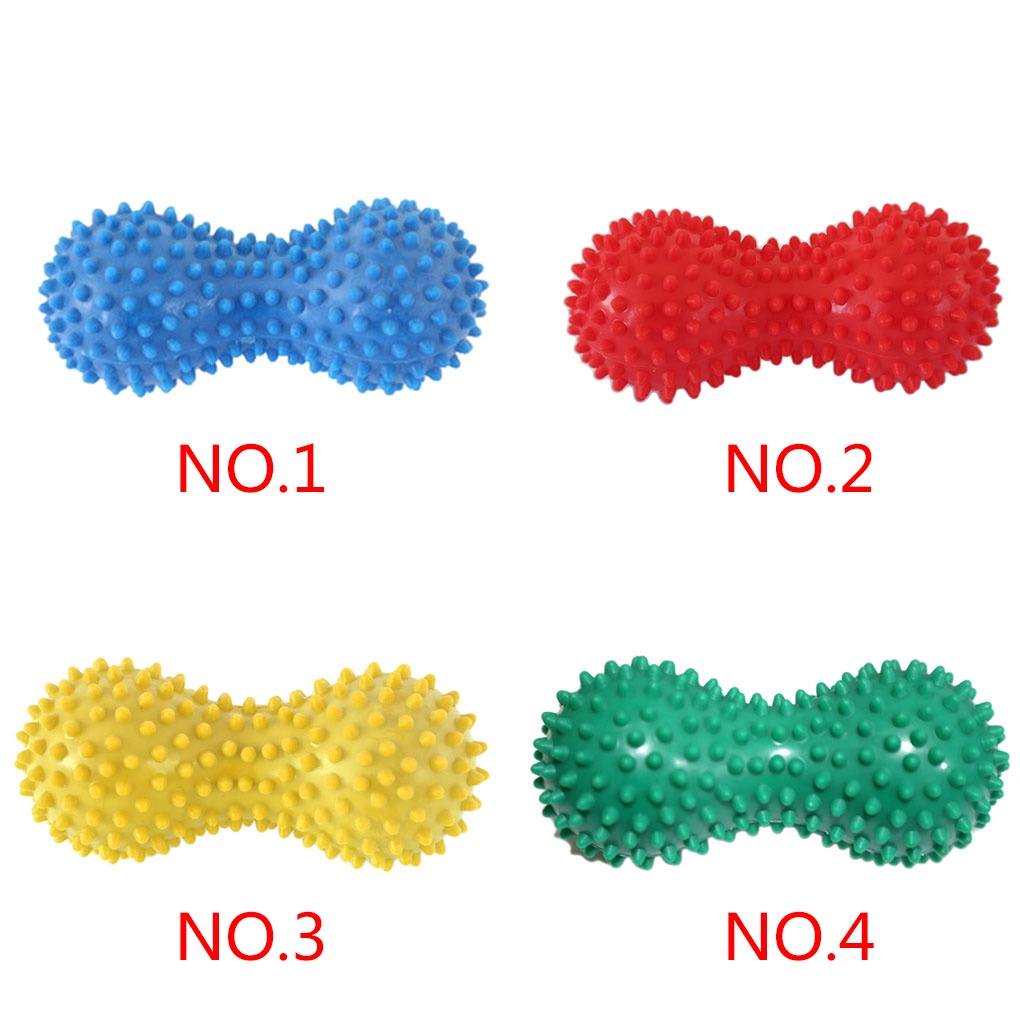 [Hàng mới về] Bóng gai massage hình hạt đậu phộng lăn chân giảm đau thư giãn cơ bắp