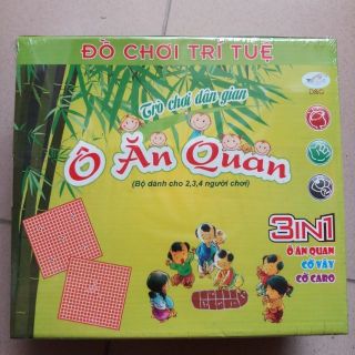 (Nhận Sỉ SL) Cờ ăn quan 3 in 1 (trò chơi cho ta trở về tuổi thơ)
