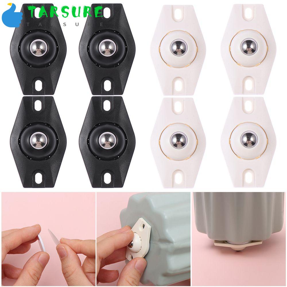4 Ròng rọc tự dính bằng thép không gỉ có bánh xe đa năng 360º tiếng ồn nhỏ