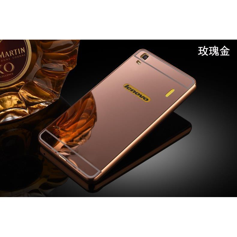 [Giá rẻ nhất ] Ốp lưng Lenovo K3 Note A7000 tráng gương viền kim loại