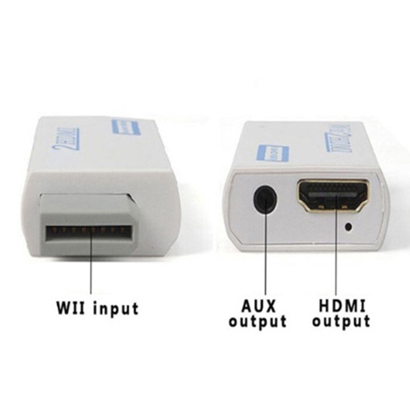 Bộ chuyển đổi giao diện Wii sang HDMI giắc cắm 3.5mm cho máy chơi game Nintendo