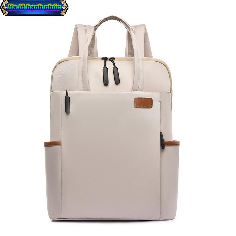 Thời trang mới của Hàn Quốc ba lô máy tính 15,6 inch du lịch kinh doanh nam đơn giản không thấm nước đi học nữ