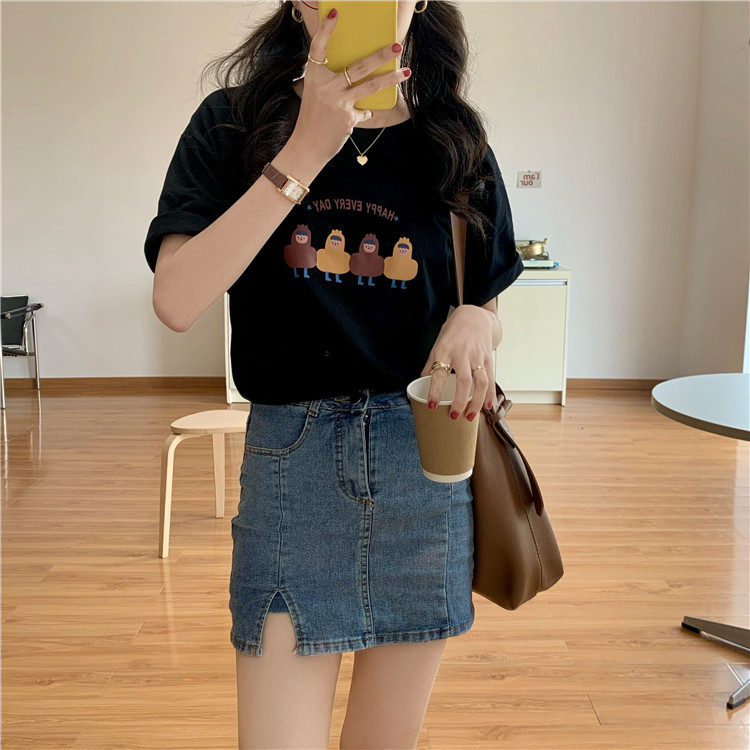 Áo Thun Ngắn Tay Thời Trang Dạo Phố Cá Tính 42391