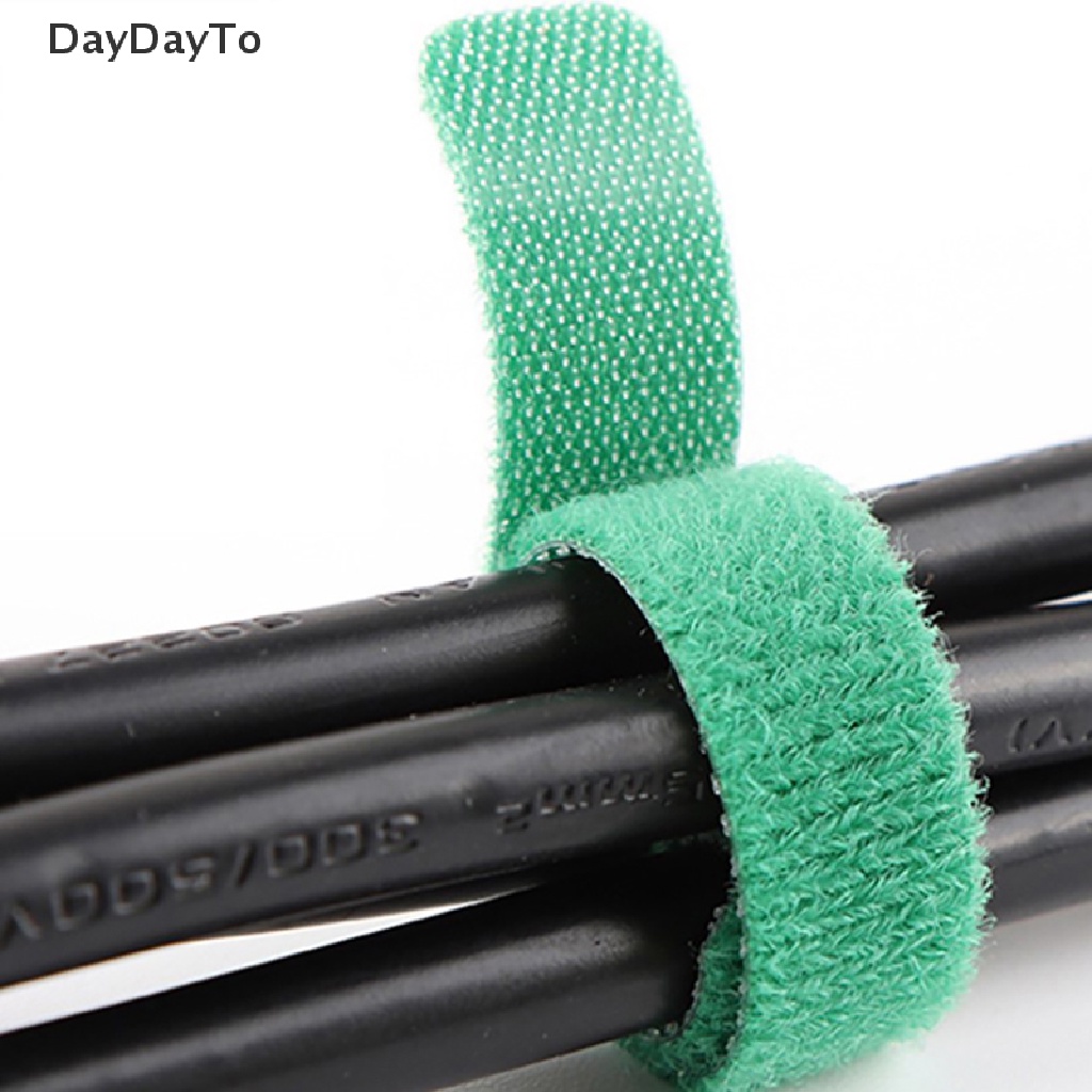 Set 10 Dây Quấn Dây Cáp Có Thể Tái Sử Dụng Tiện Lợi