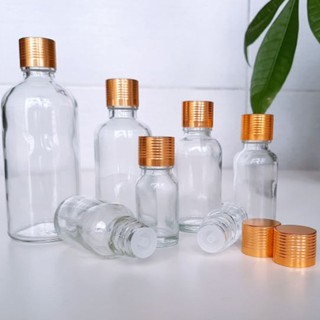 (Combo 50) chai đựng tinh dầu nhỏ giọt 50ml , 100ml thủy tinh trong suốt - nắp đồng