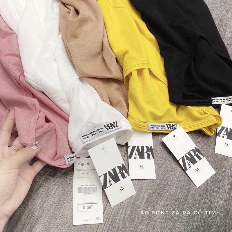 Áo phông cổ tim ngắn tay💥Áo thun giấy trơn cổ tim cộc tay💥{free ship} | BigBuy360 - bigbuy360.vn