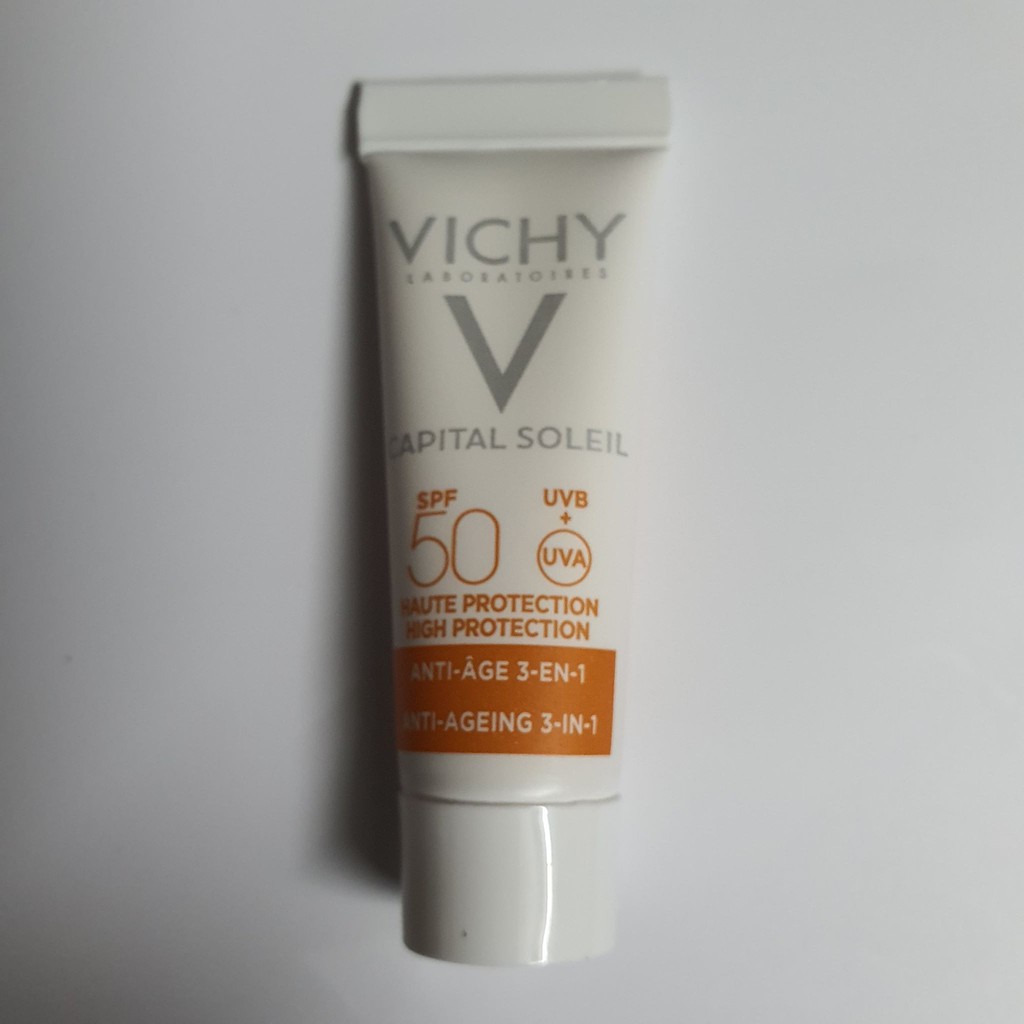 Kem Chống Nắng Vichy - Ideal Soleil Anti-Ageing SPF50 UVA + UVB Chống Lão Hóa 3ml