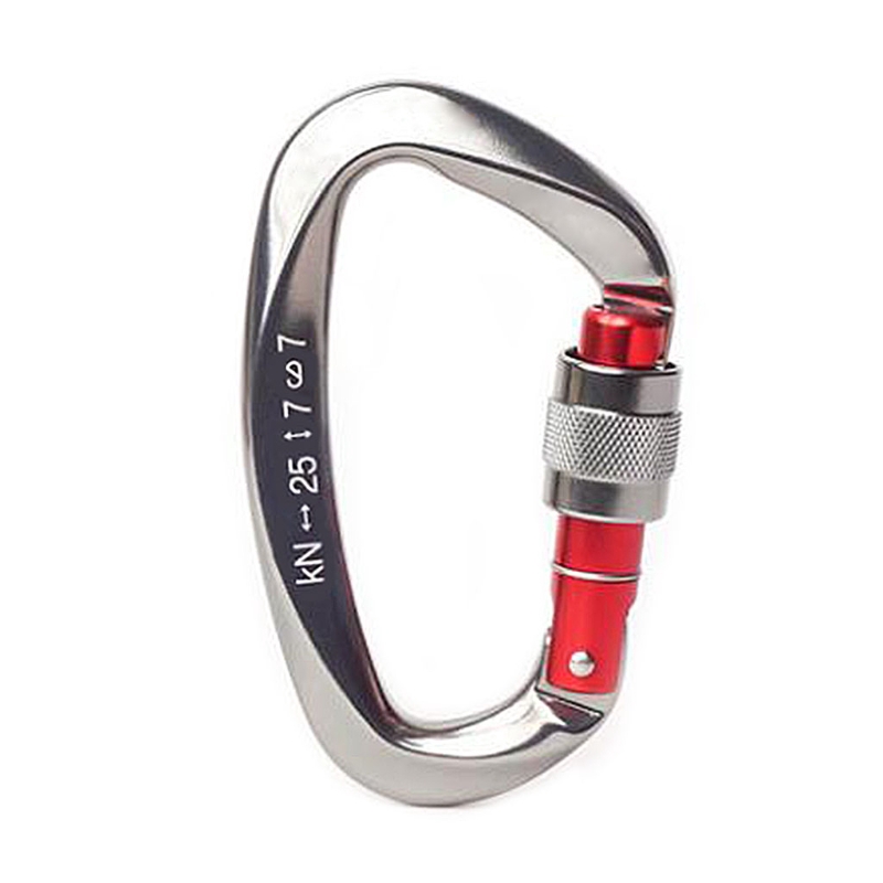 ★yong♣  25kN Carabiner Buckle Aluminum Alloy Hook Climbing Camping Outdoor Survival Tool