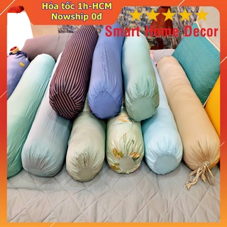 Vỏ gối ôm 100%Tencel cao cấp, Siêu mềm mát mịn, khóa kéo size chuẩn 35x100cm