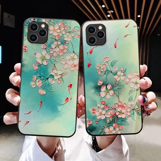 Compatible for Oppo A98 A38 A58 A78 A17 A17K A77S A57 2022 A16K A96 A76 A55 A95 A16 A74 A54 A15S A53 A93 A94 A5 A9 2020 A91 A31 A92 A52 A12 A3S A5S A7 A71 A1K Ốp điện thoại tpu họa tiết hoa cho