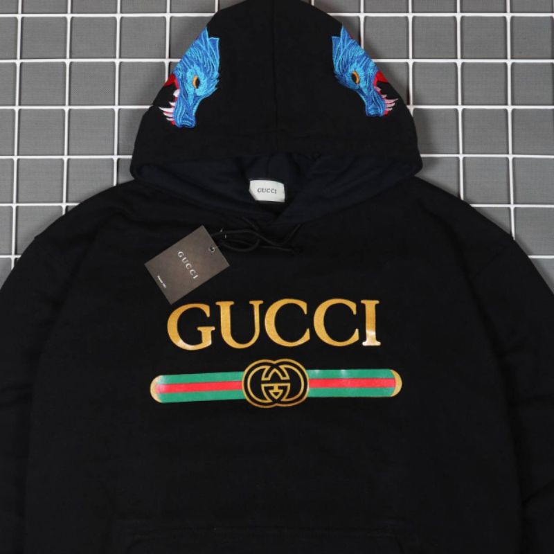 Áo Hoodie Gucci In Hình Sói Độc Đáo