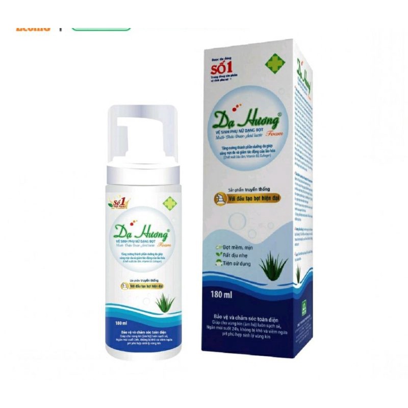 Dung dịch vệ sinh cao cấp Dạ Hương 180ml ( date 8/2022 )