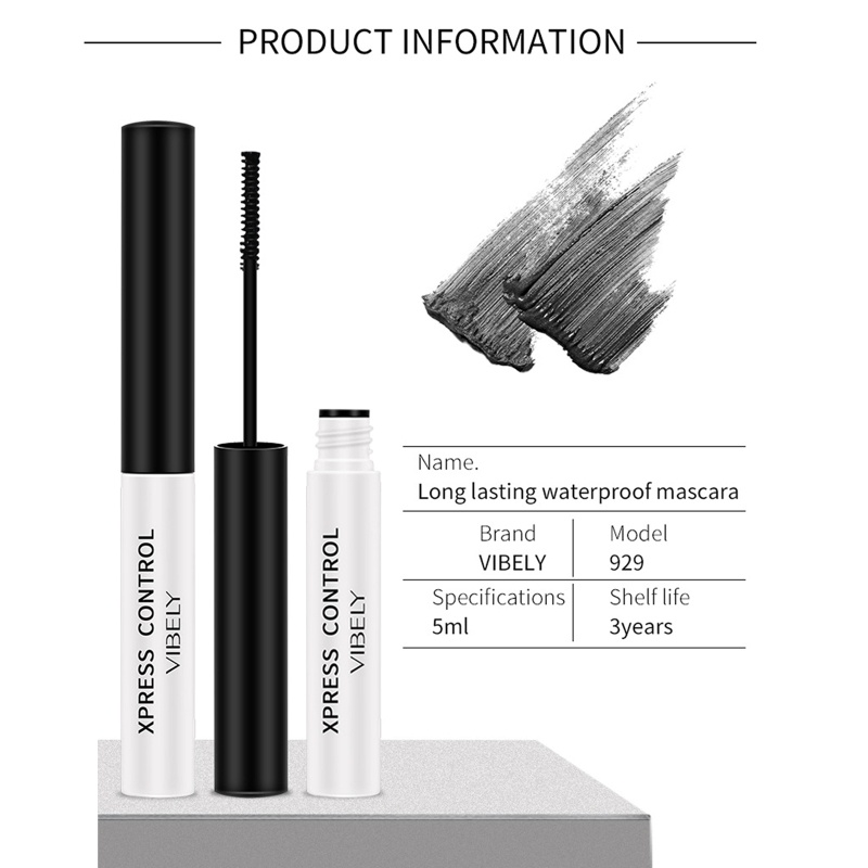 Mascara YOUYO Sợi Tơ 4D Màu Đen Chống Thấm Nước Chuốt Dài Và Dày Mi