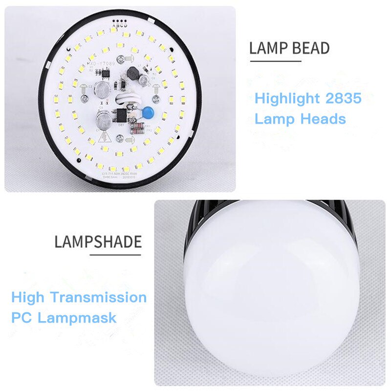 Bóng đèn led CHUANGYANG siêu sáng 50W 80W 100W 150W E27 tiện dụng cho phòng khách