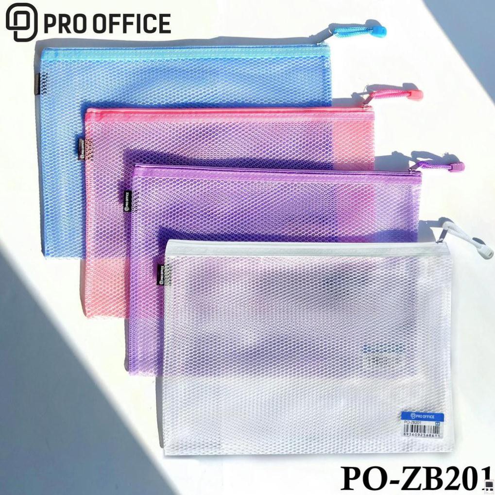 Túi dây kéo PRO-OFFICE - ZB201/202/203 [Đồ dùng học sinh Classmate)