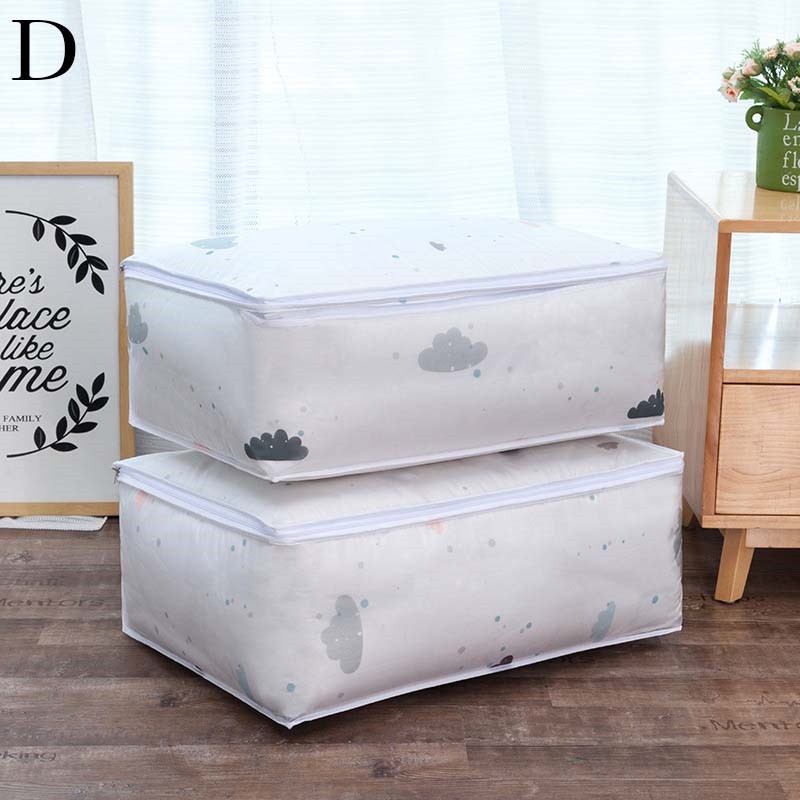 Túi Đựng Chăn Mền / Gối Hình Chim Hồng Hạc Tiện Dụng Cho Gia Đình