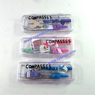 [MUA SỈ GIẢM 10%] Bộ Compa bút chì JF8018 (1 hộp)