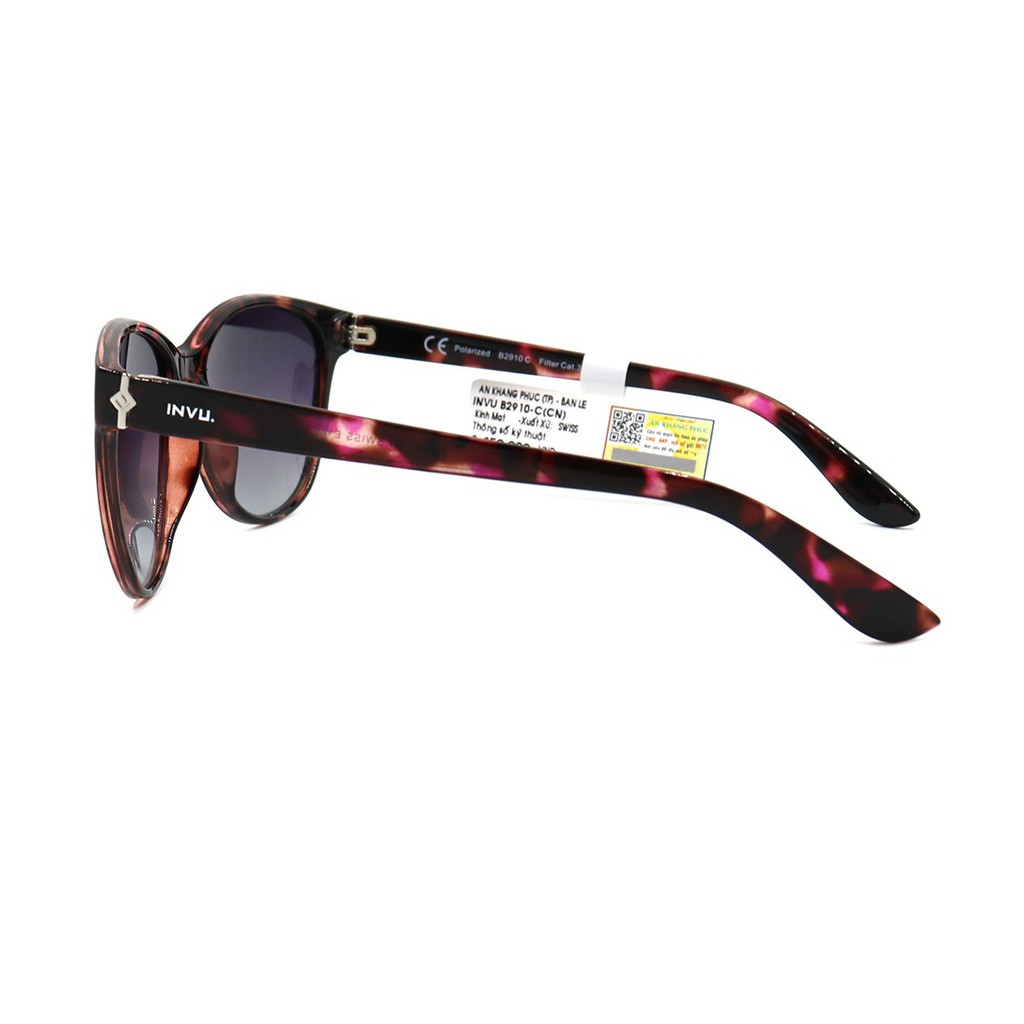 (Hàng chính hãng) Kính mát nam nữ Invu B2910 màu sắc thời trang, thiết kế dễ đeo bảo vệ mắt