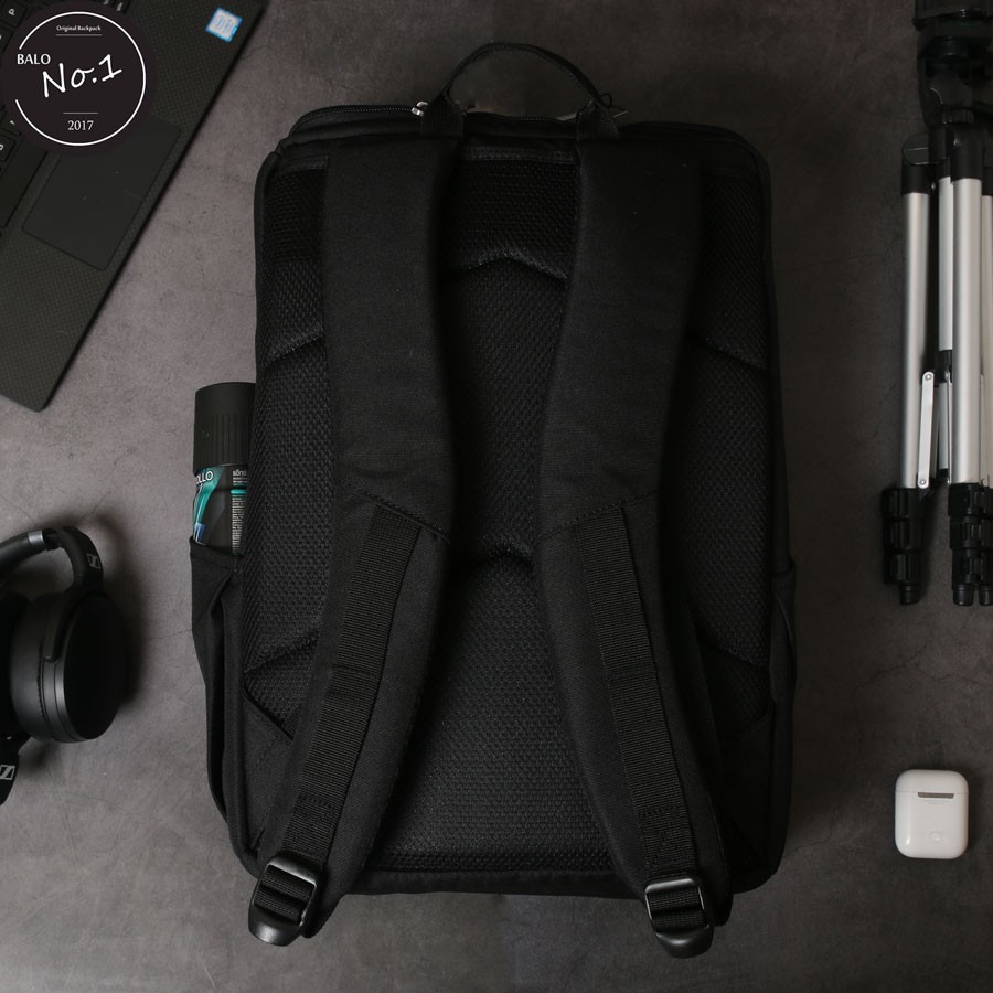 [Tặng kèm vớ] Balo Laptop Cao Cấp Mikkor The Kalino Backpack – Black