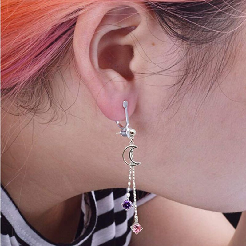 Set 10 Kẹp Cố Định Bông Tai Không Cần Khoan Lỗ Tiện Dụng