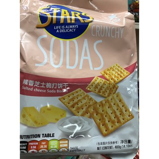 Bánh lạc soda vị phomai ,trứngmuoi ..gói 400gr
